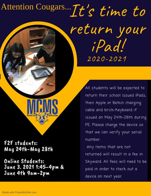 Missouri City Middle School Homepage