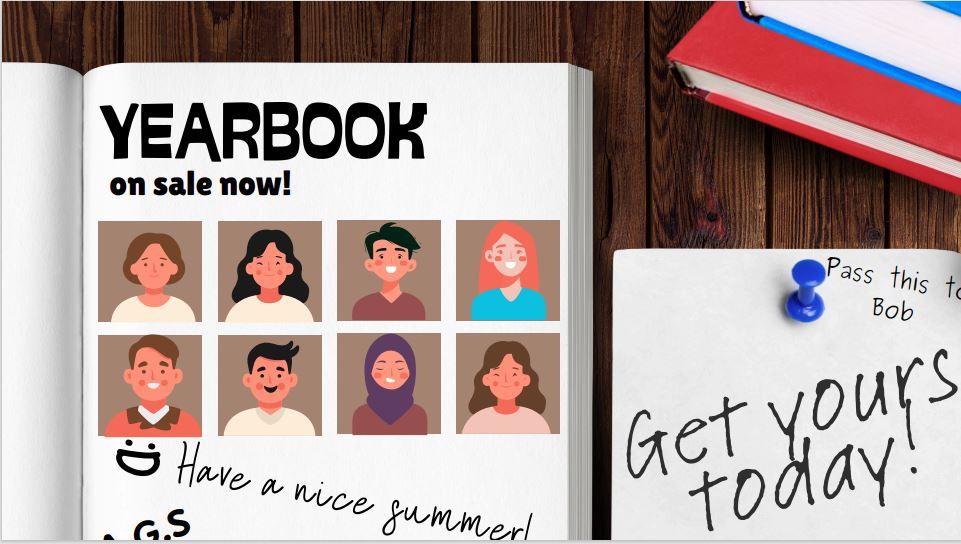 Announcements - bowie yearbook