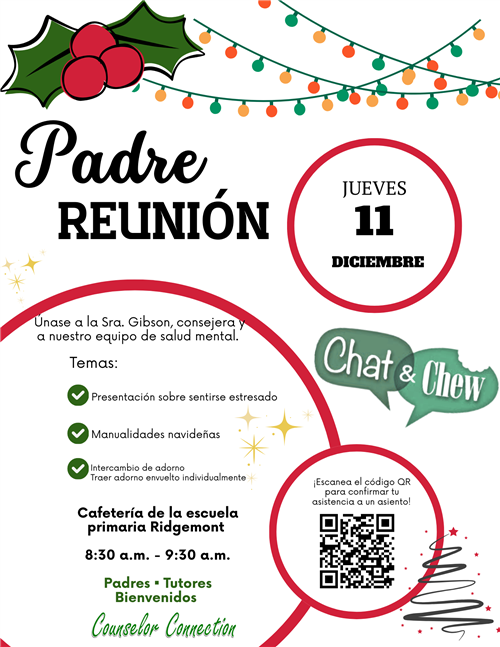  Reunión de Padres con la Consejera Señora Gibson