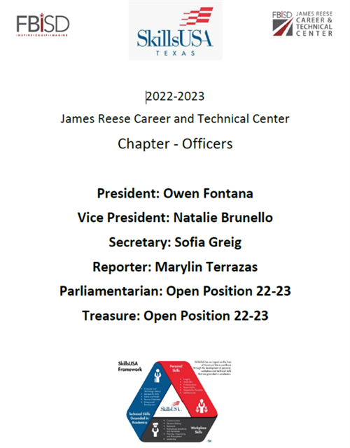 Career and Technical Student Organizations / SkillsUSA