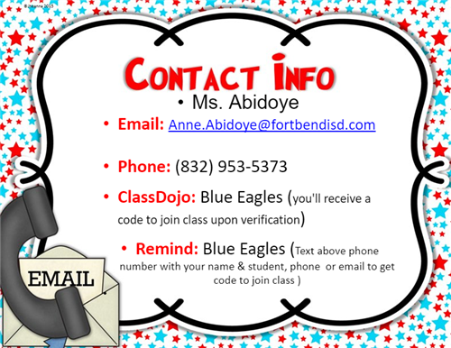 Contact Info 