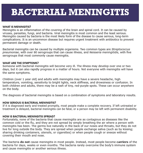 Clinic What Is Meningitis 