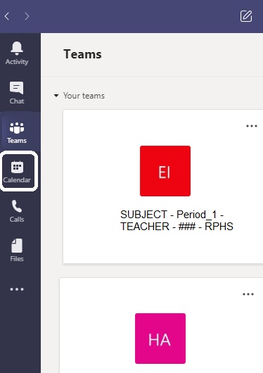 calendar 