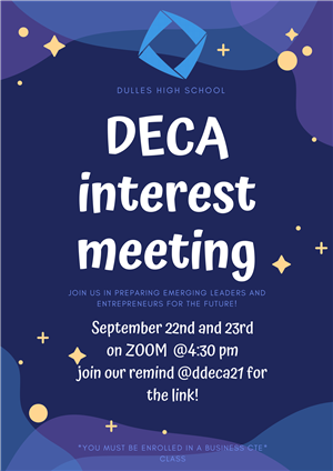 DECA Interest Meeting DECA Interest Meeting