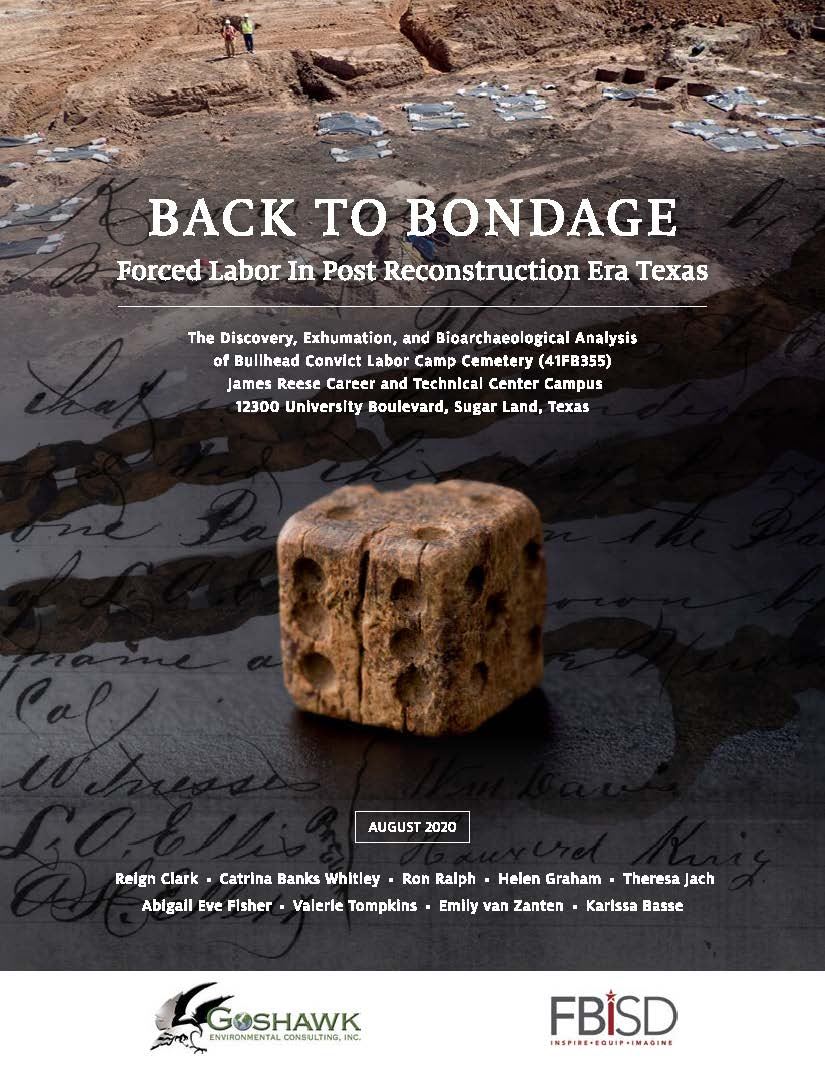 Cover of Report: Back to Bondage - Forced Labor in Post Reconstruction Era Texas