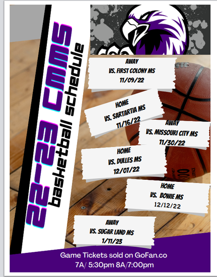  CMMS Basketball