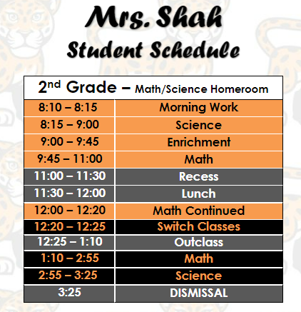 Student Schedule