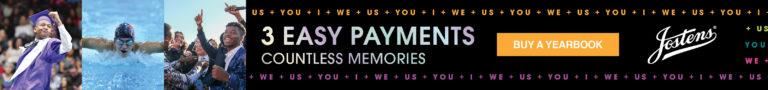 3 easy payments. Buy a yearbook.