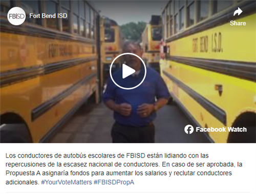 Spanish version of bus video