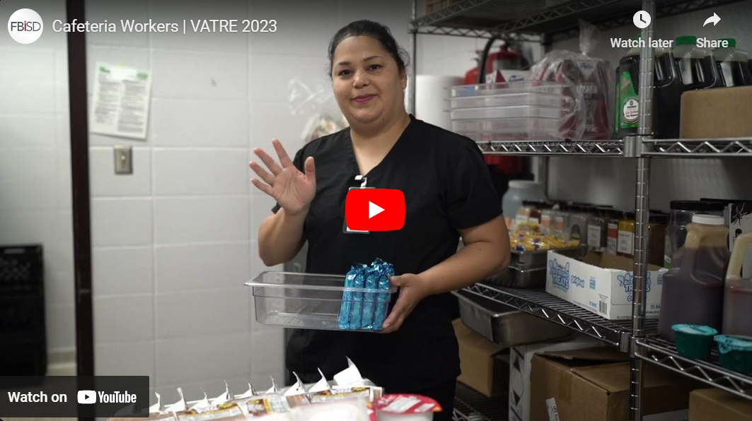 VATRE video about cafeteria workers in English