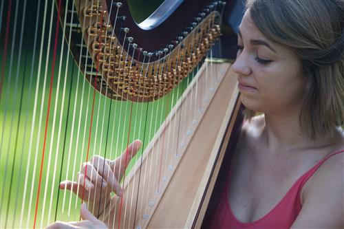Ms. Stephanie Gustafson, Harp 