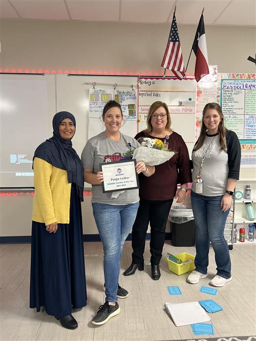 HAABSE teacher of the year