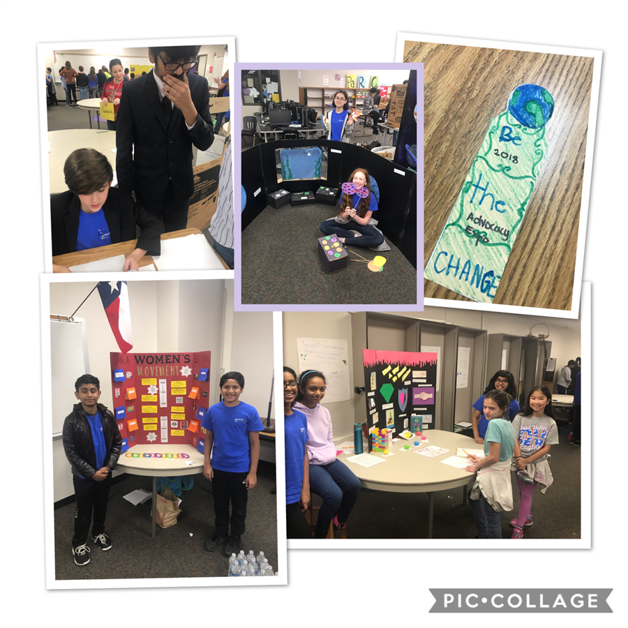 Congratulations to Mr. Bernhart and Be the Change EXPO! 