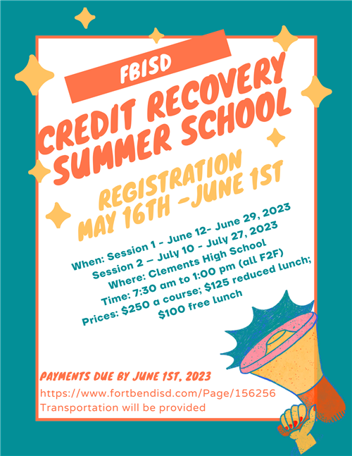 Credit Recovery Summer School