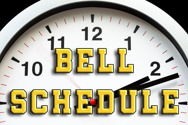  Bell Schedule 