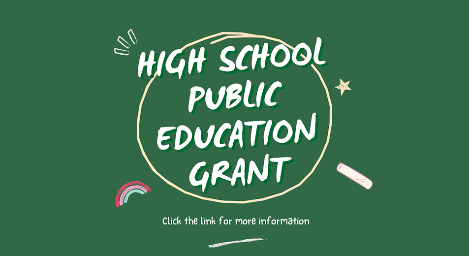  High School Public Education Grant (PEG) Information
