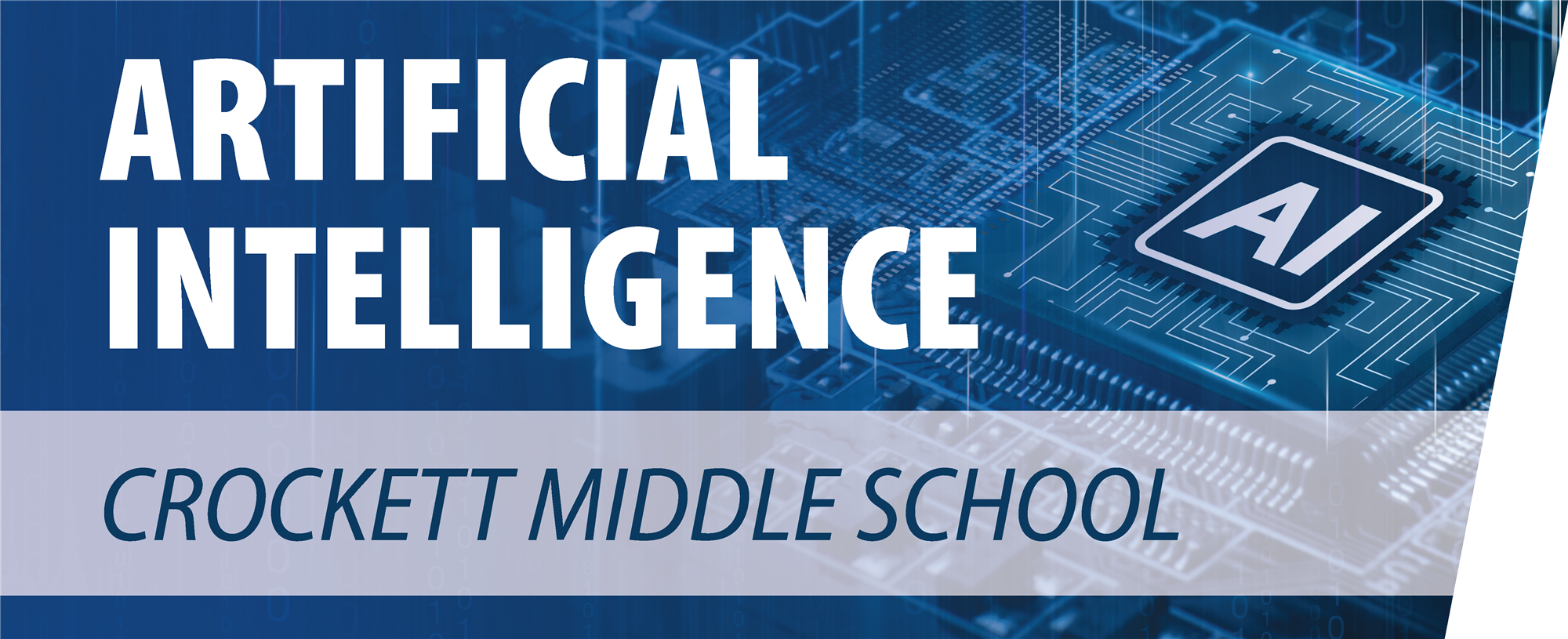 Artificial Intelligence at Crockett Middle School