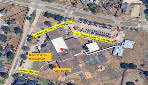 dismissal area locations