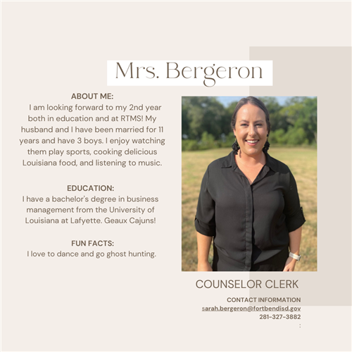 Mrs. Bergeron Info