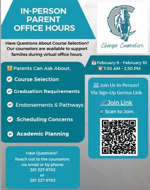 ACHS Parent Office Hours