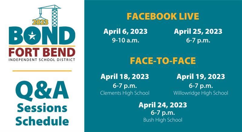 FBISD schedules 2023 bond community information sessions (4/4/2023)