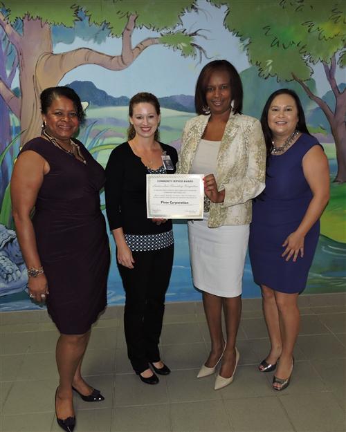 Fluor helps Lantern Lane Elementary School students go back to school