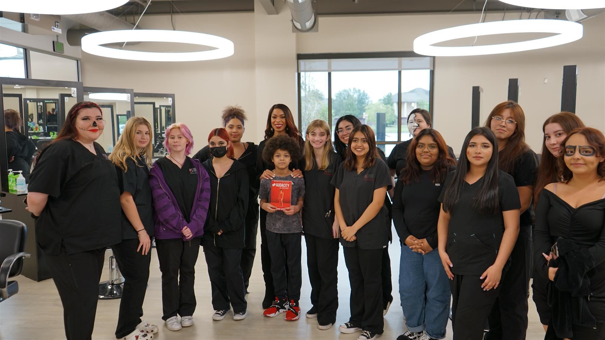Reese cosmetology students showcase creativity and talent at fashion show  (10/28/2022)