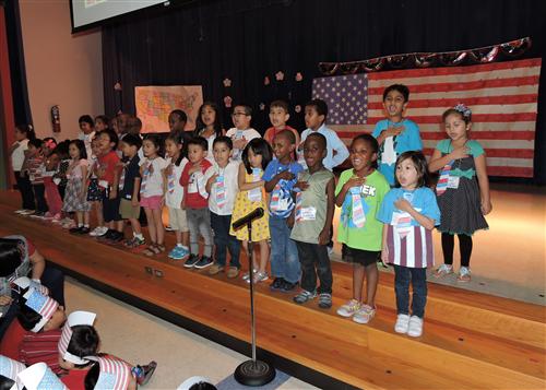 Summer School Students At Seguin Elementary School Enjoy Independence Day Celebration 7 2 2015