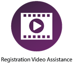 Registration assitance video image 