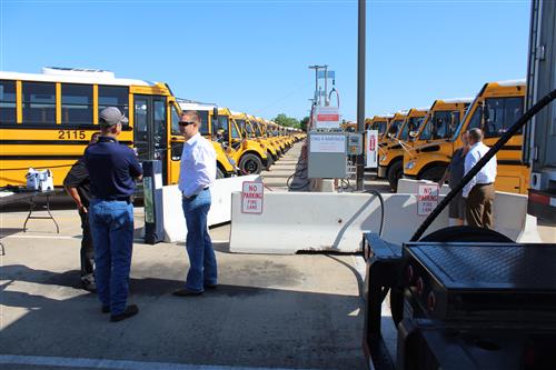 Fort Bend Isd Installs Cng Fueling Station At Hodges Bend