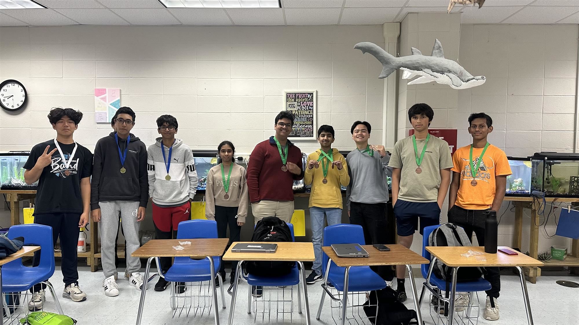 Regional 1st -5th place winners