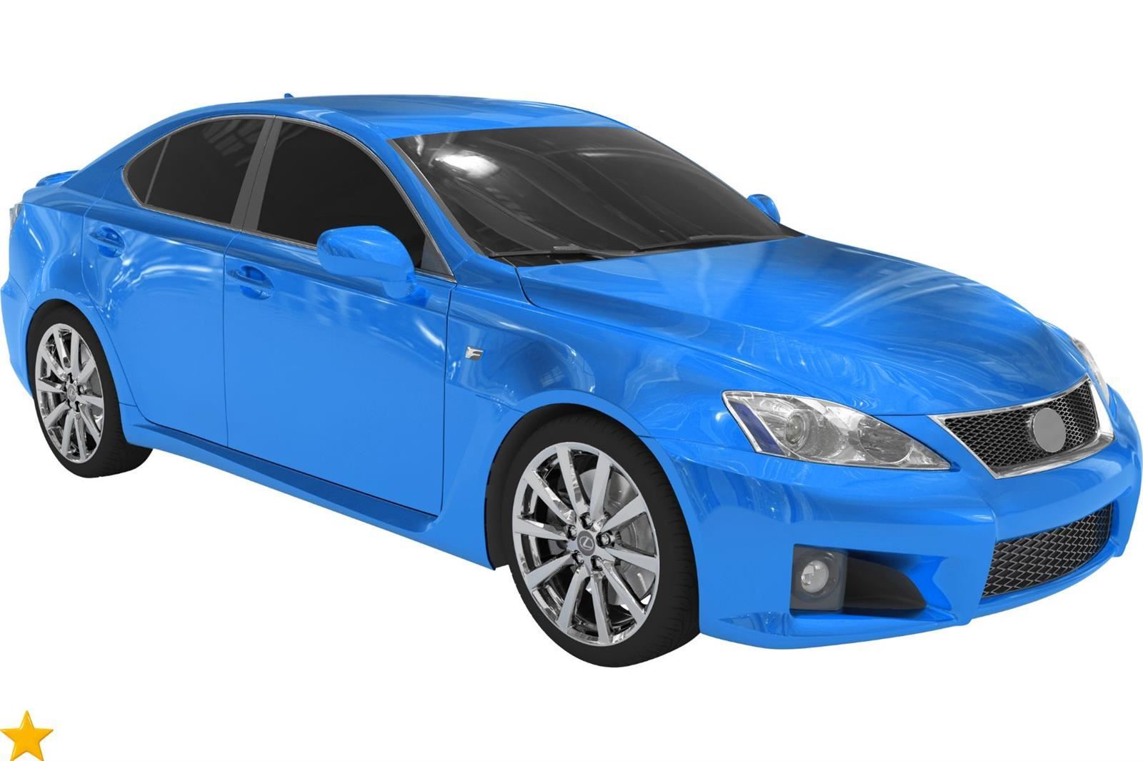  Blue Car 