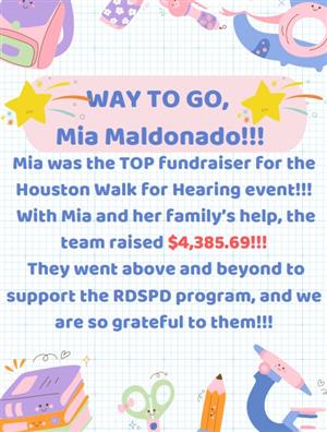 Way to Go, Mia!