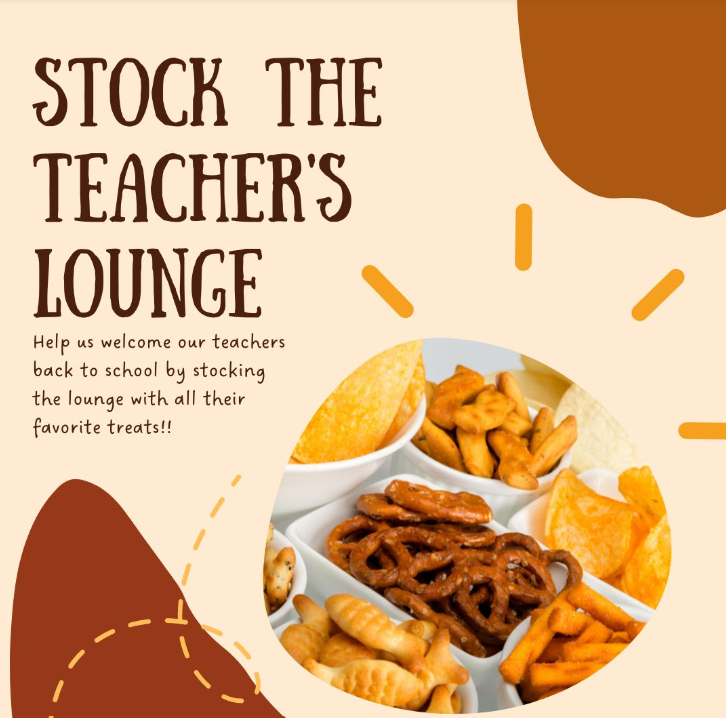  Stock the Teacher's Lounge