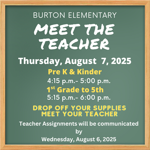  Meet the Teacher