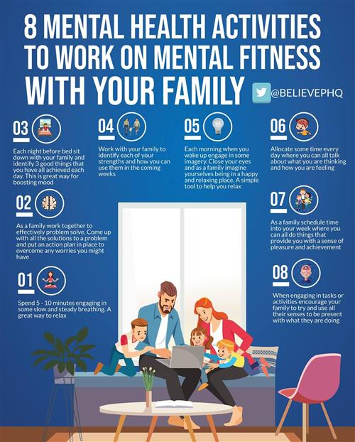 8 mental health activities 