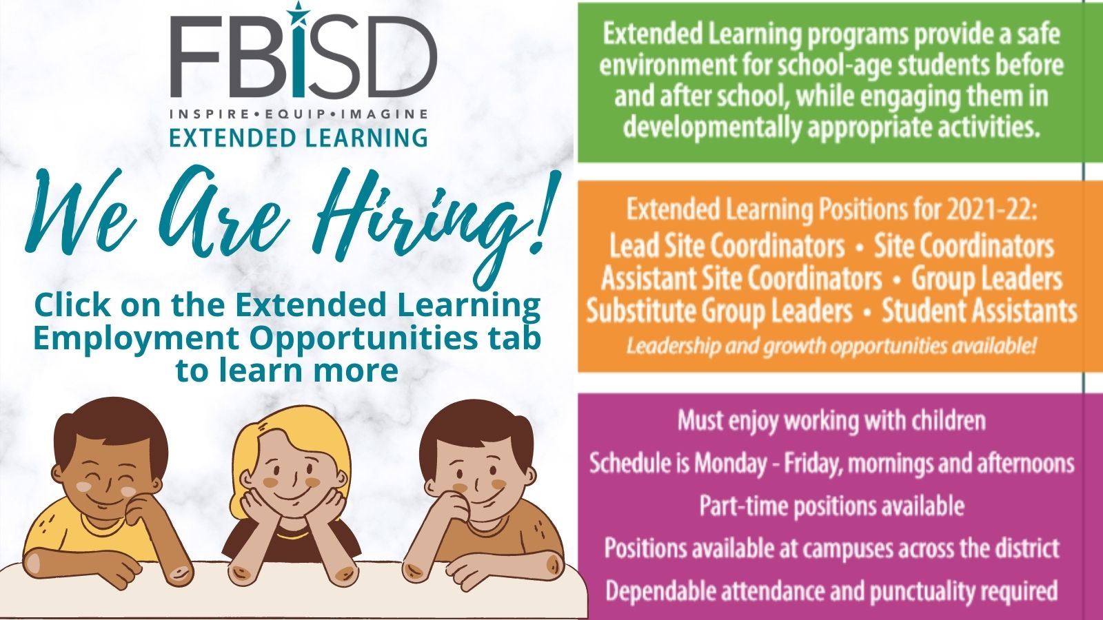 Extended Learning Department Home