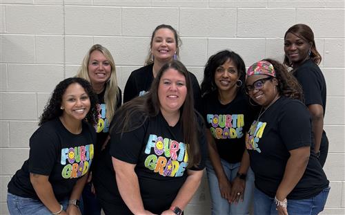 Picture of the Fourth Grade Team
