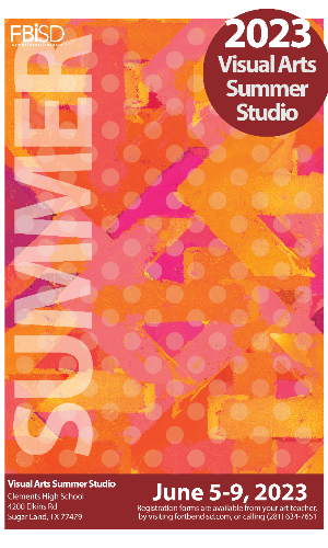 Art Summer Studio Poster