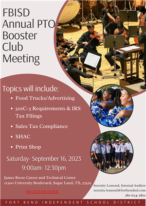 PTO/Booster Club Flyer 2023