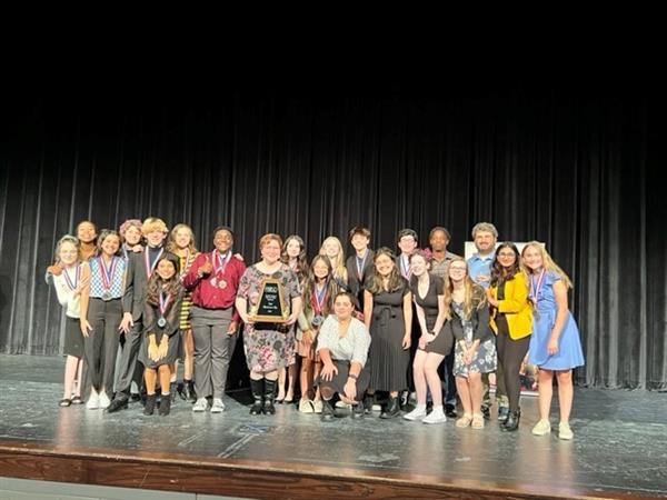Crockett Middle School Named District Winner Of Middle School One Act 